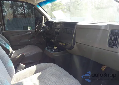 2007 Chevrolet Express Work Van из США, поврежденный, VIN 1GCGG25V871217584